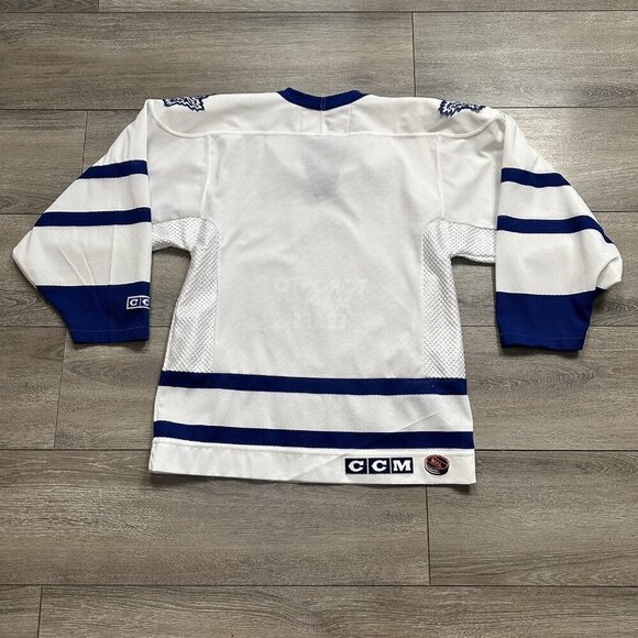 Vintage Toronto Maple Leafs NHL Hockey Jersey Sz Small CCM - Picture 2 of 6